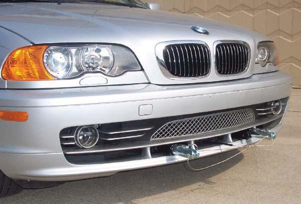Blue ox bx1302 base plate for bmw 330ci 01 no convert.