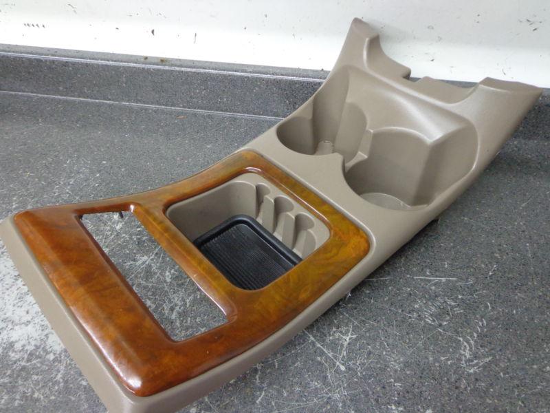Sell Lincoln Navigator Ford Expedition Center Console Storeage Tan Cup holder 0002 in Pensacola