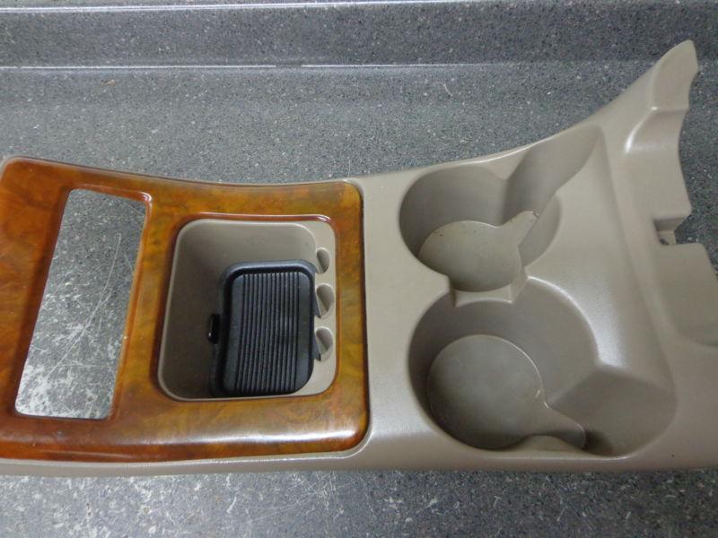 Sell Lincoln Navigator Ford Expedition Center Console Storeage Tan Cup holder 0002 in Pensacola