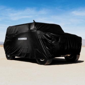 03-10 hummer h2 suv truck car cover out door black genuine hummer 19158339