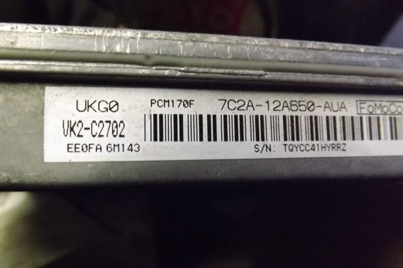 2007 Ford VAN E150 ECU ECM Engine Computer 77C2A-12A650-AUA OEM, US $113.95, image 4