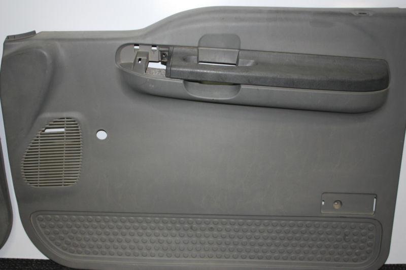 2001 ford f250 super duty front right door panel grey