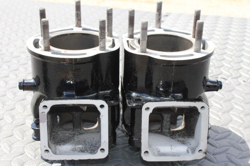 Yamaha Banshee cylinders jugs engine motor 64mm STOCK BORE NEW POWDERCOATED -38, US $394.99, image 2