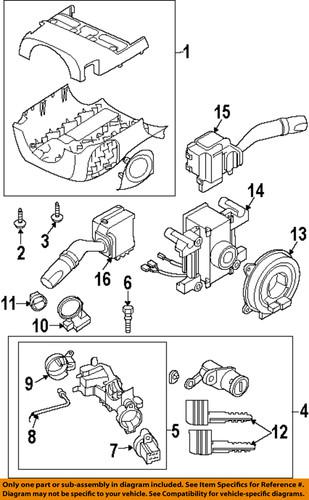 Mazda oem d46166141a02 steering column-knob