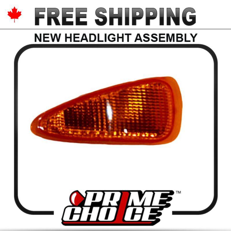 Turn signal light/parking lamp corner assembly for left hand driver side lh