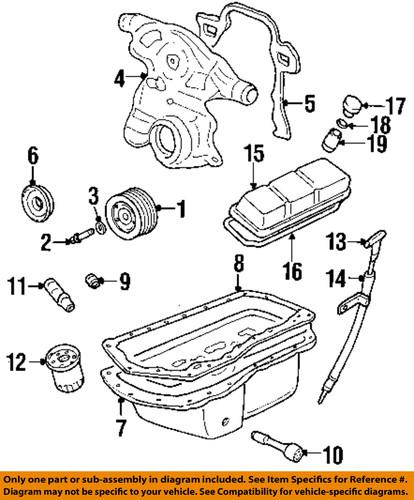 Gm oem 12575008 switch, oil pressure w/light/engine oil pressure switch