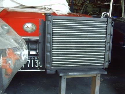 1960-1961 corvette radiator 60 61 vette excellent, like new condition no resv