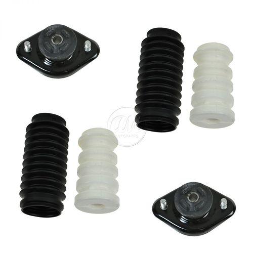 Rear upper strut mount dust sleeve boot pair kit set for bmw e36 e46