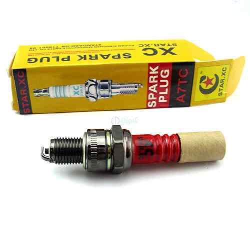 2 ct spark plug a7tc 50cc to 125cc chinese atv scooter dirt bike go kart new