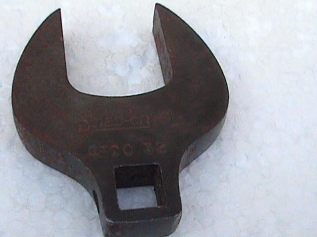 Snap-on tools  3/8" drive 1"   model no.#gfco 32 crows foot open end wrench 