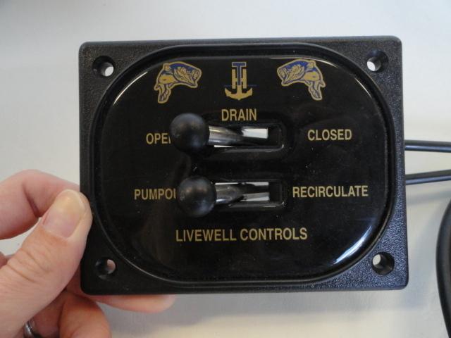 TH MARINE LIVEWELL PANEL REMOTE DRAIN CONTROL W/ 8 FT CABLE MARINE BOAT, US $49.95, image 2