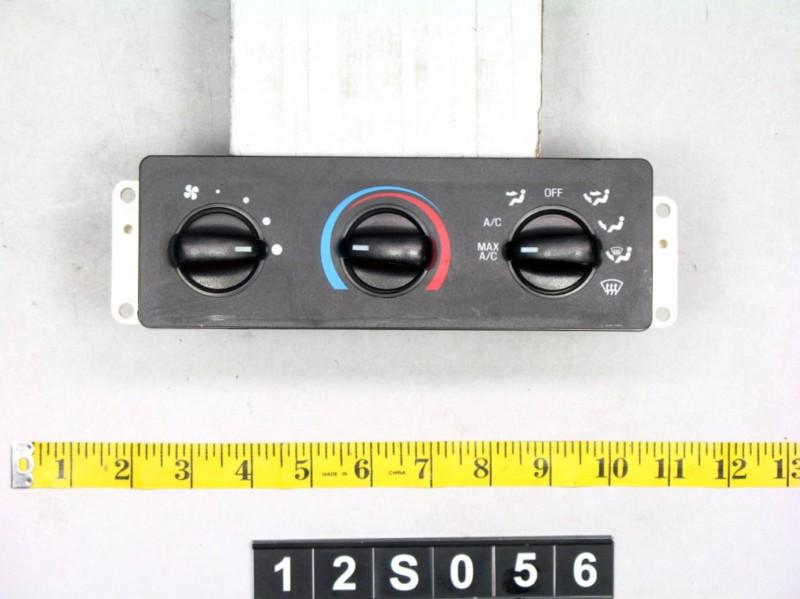 02 f250 temperature climate control ac heat unit panel switch 12s056