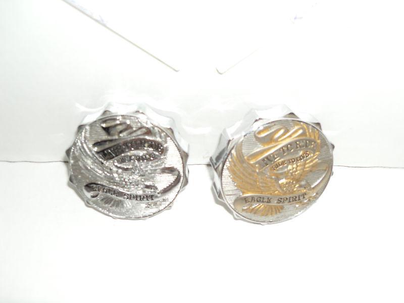 Live to ride>>eagle spirit>>gas caps>>12-harley cycle nuts and bolts>>stick-ons