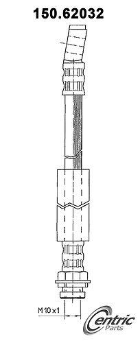 Centric 150.62032 hydraulic hose	-clutch hydraulic hose
