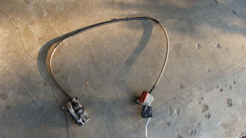 2005 crf250 crf 250r 250 450 front brake set up