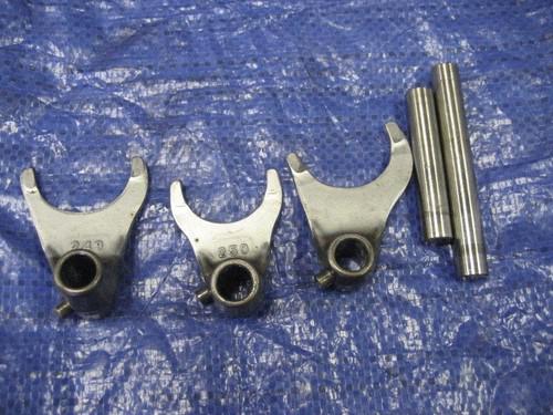 Kawasaki kx250 kx 250 2001 transmission shift fork set rods 1996-2007