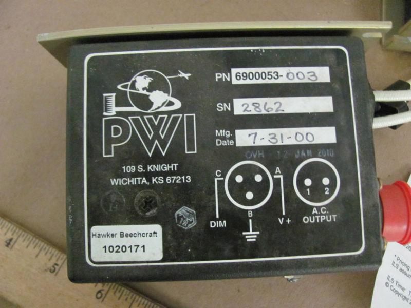 Sell Beechcraft King Air Power Supplies 4ea in Santa Rosa Beach