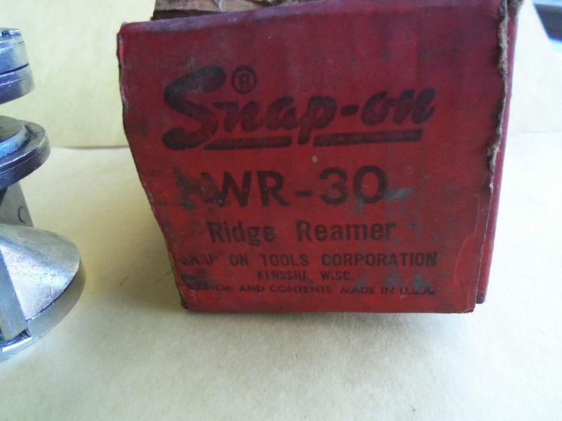 Sell SNAP ON TOOLS WR30 RIDGE REAMER W/ORIGINAL BOX+ NO RESERVE in