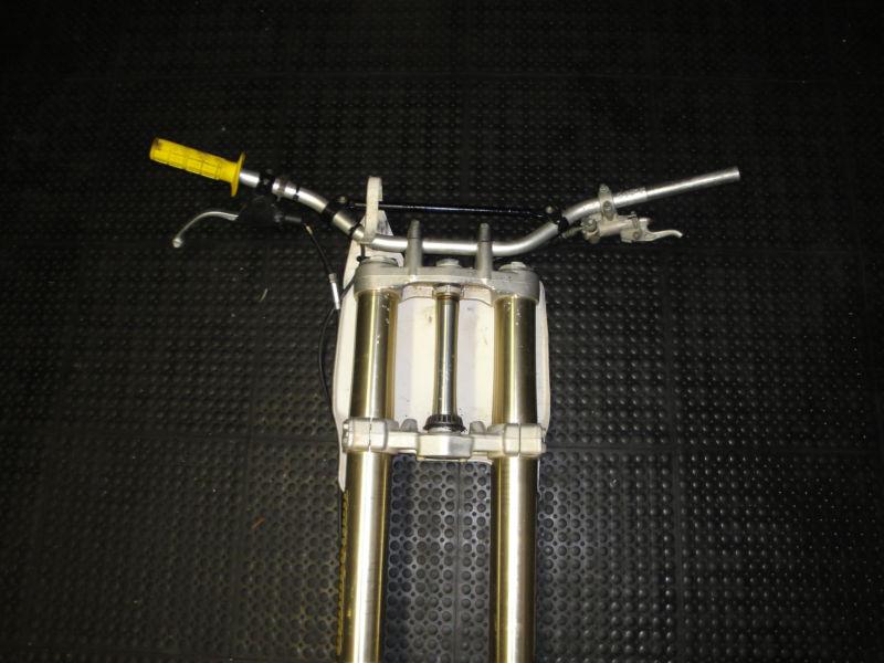Sell 98 99 00 SUZUKI RM 125 RM125 FORKS FRONT FORKS FRONT END BRAKES