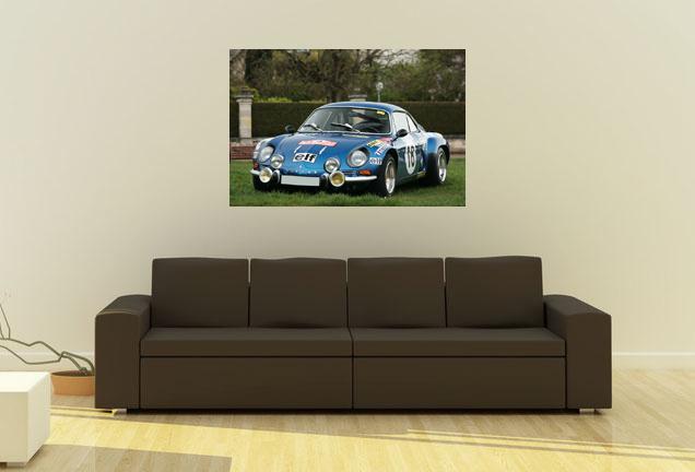 Renault A110 HD Poster Classic Race Car Print multiple sizes available, US $14.99, image 2