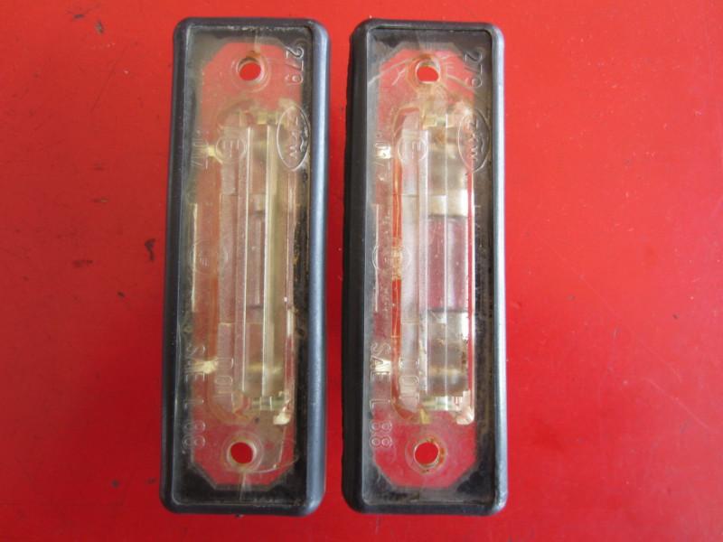 Bmw lices plate lights e36 #117