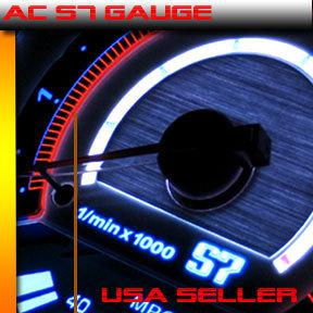 Autotechnic s7 gauge for 92 93 94 95 civic auto white gauges gauge