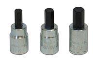 Lisle 12550 brake caliper bit set