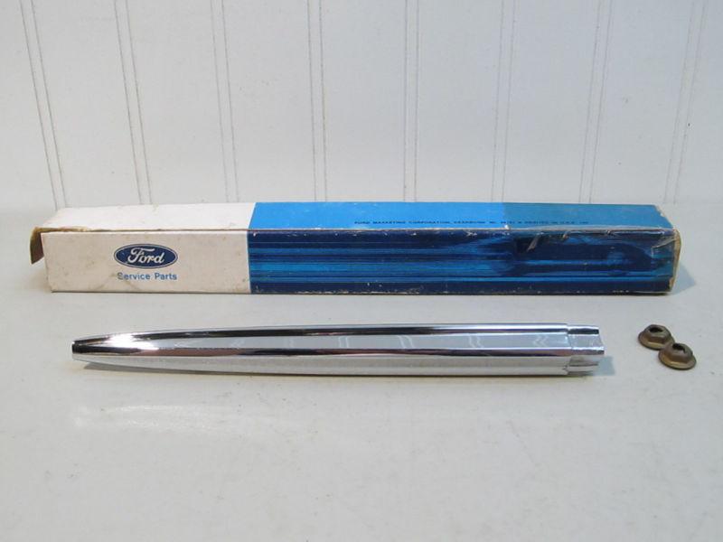 Nos 1968 mercury chrome front fender moulding...new in ford box & nice!