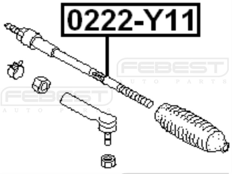AXIAL JOINT - Febest # 0222-Y11, US $28.95, image 2
