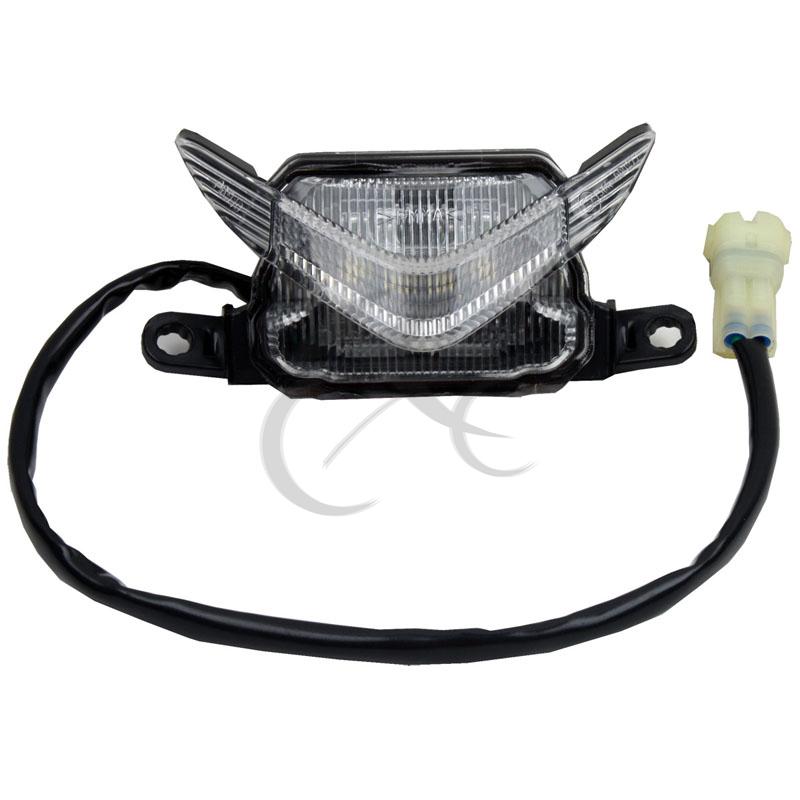 New led upper head front running light clear for honda 07-11 08 09 10 cbr600rr 