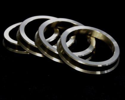 66.6-60.1 high quality aluminium alloy hub centric rings "stop wheel vibrations"