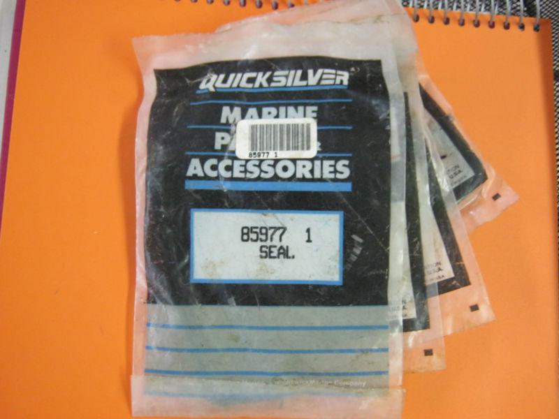 Quicksilver 85977 seal x 4 parts