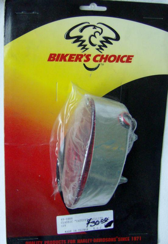 Bikers choice cat eye tail lamp - harley davidson xl sportster/ big twin custom 