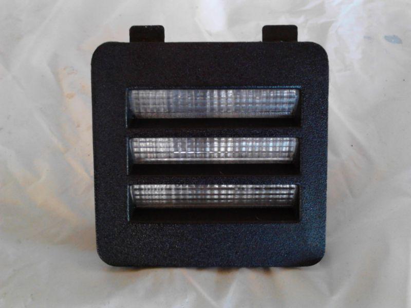 Sell C4 Corvette Interior Halo Light Covers Grill black Left (drivers