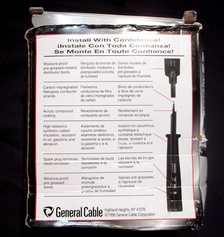 CARQUEST/General Cable 35-6073 Ignition Spark Plug Wire Set - Lot of 6, US $59.99, image 4