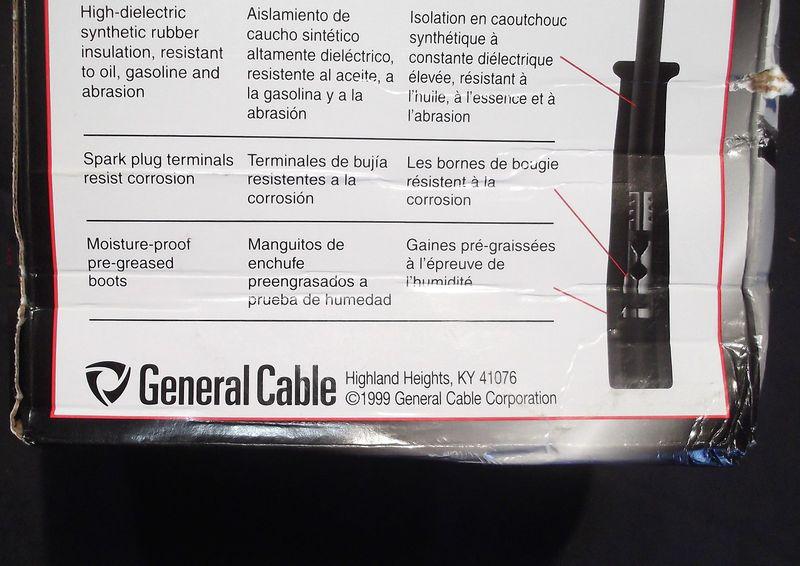 CARQUEST/General Cable 35-6073 Ignition Spark Plug Wire Set - Lot of 6, US $59.99, image 5