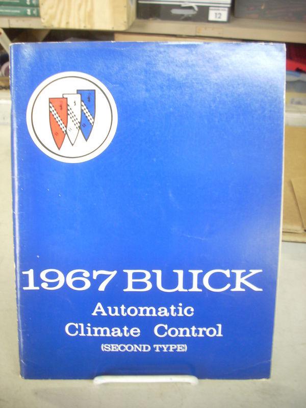 Sell 1967 67 Buick Automatic Climate Control 2nd Type Service Shop