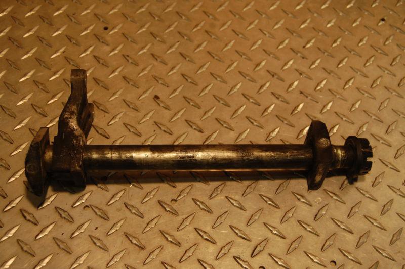 Sell Suzuki GSXR 750 Rear Axle Bolt Nut Adjusters Wheel 750 SRAD 96 97