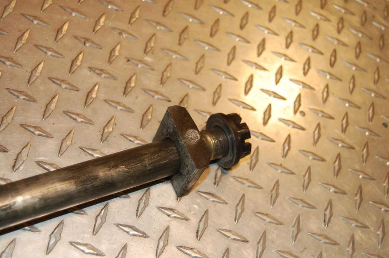 Sell Suzuki GSXR 750 Rear Axle Bolt Nut Adjusters Wheel 750 SRAD 96 97