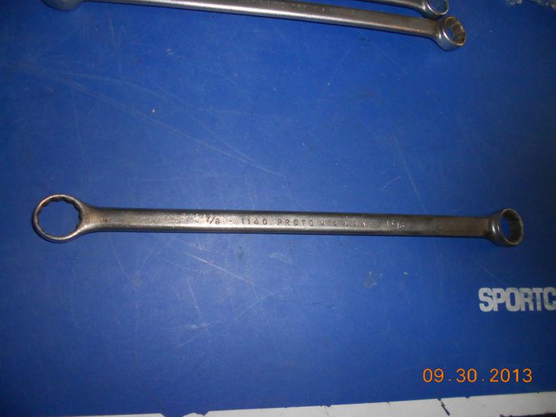 Proto 13/16" x 7/8" double box end wrench 12 pt. # 1140