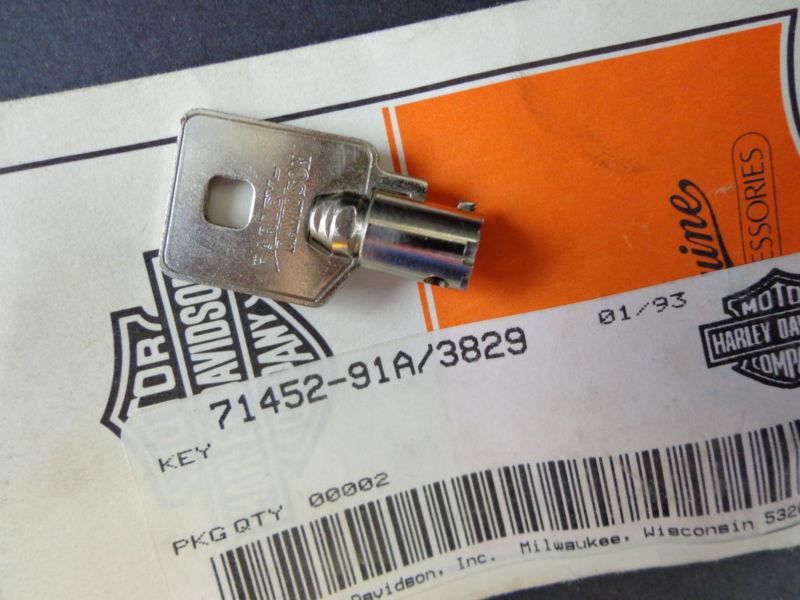 Sell Harley Davidson Barrel Key Ignition/Fork Lock Key 7145291A 3829
