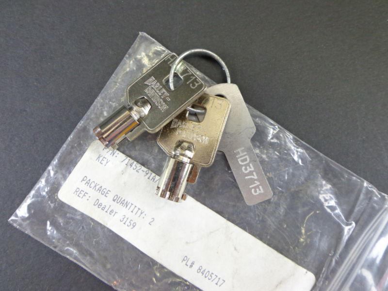 Sell Harley Davidson Barrel Key Ignition/Fork Lock Key Set 7145291A