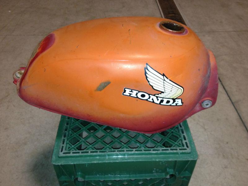 Honda mr175 mr 175 cr125 cr 125 gas fuel petrol tank & petcock good 