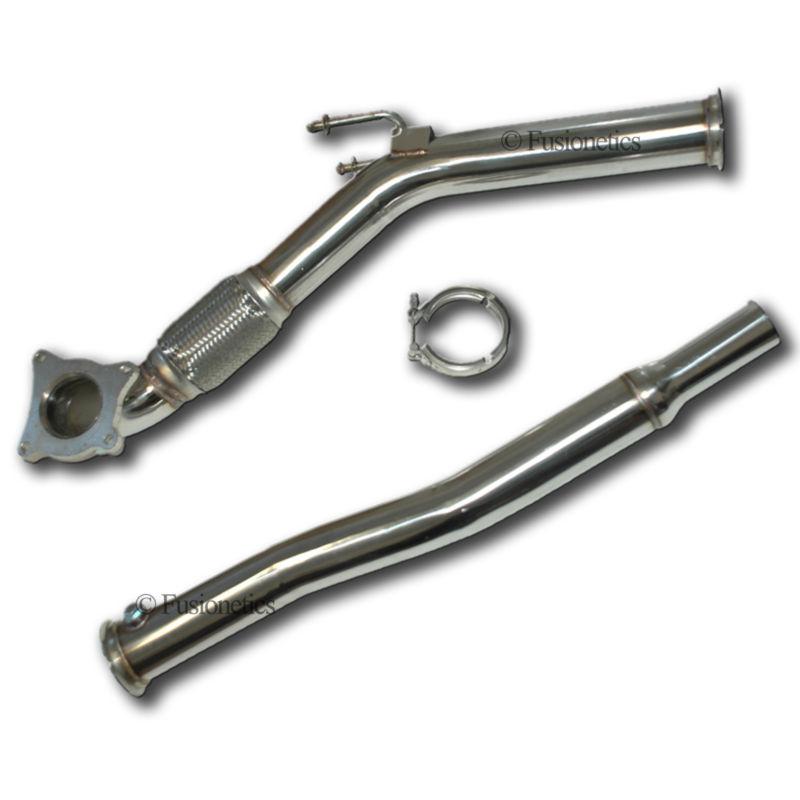 New emusa d15/d16 b16/b18 passenger side turbodownpipe 2.5 inch t3/t4 5-bolt