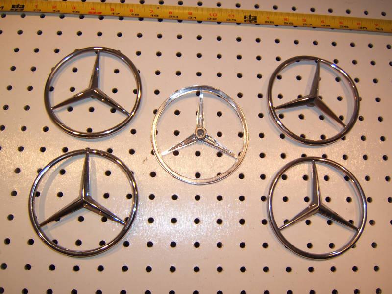 Mercedes  w116 280-450 6.9 trunk lid metal chrome 1 star,1 star only, 1167580058