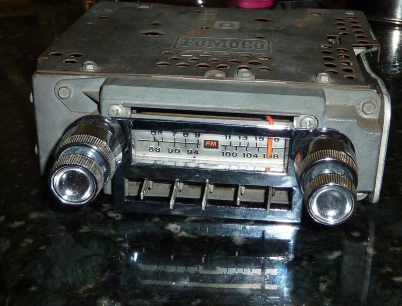1964-1965 ford thunderbird original am/ fm radio