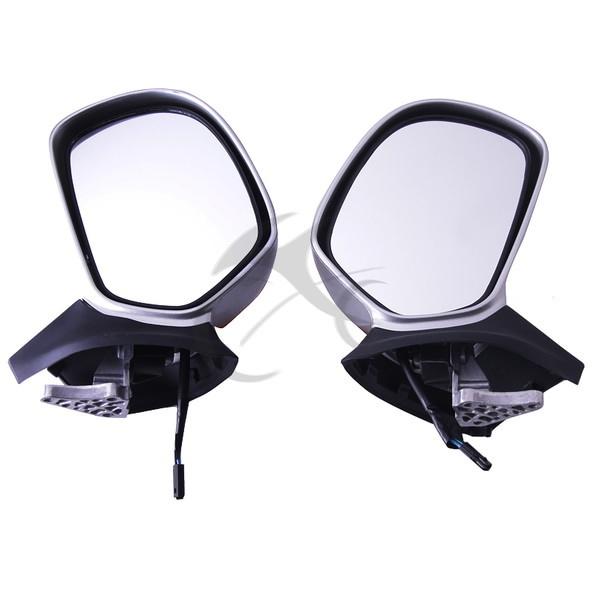 Silver Left Right side Mirrors For 2001-2011 Honda Goldwing GL1800 2002 03 04 05, US $99.95, image 2