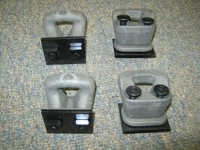 New 02-08 dodge ram truck oem truck bed tie down holders!!