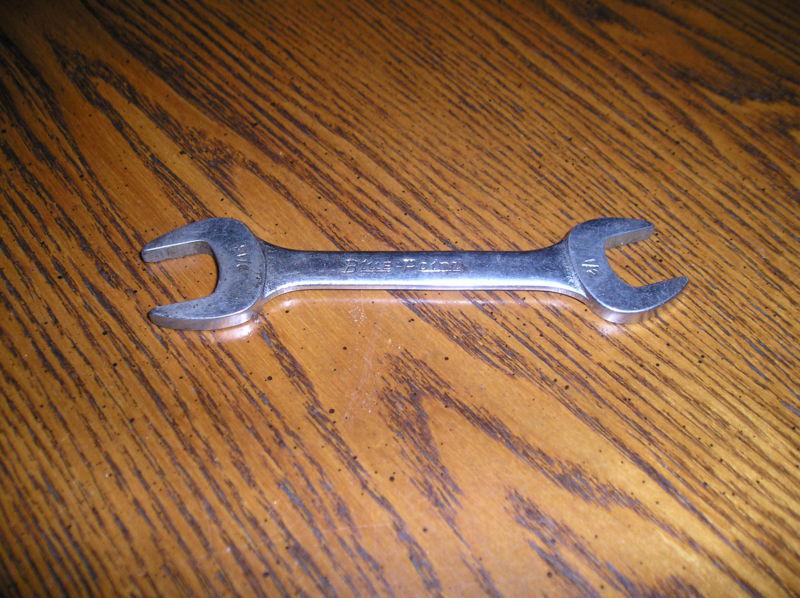 Blue point 9/16" by 1/2" open end wrench j-3236 