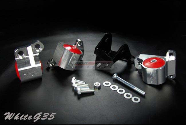 Godspeed 96 97 98 99 00 civic d16 b16 b18 engine motor mount mounts cnc billet 